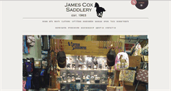 Desktop Screenshot of coxsaddlery.com